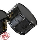 Beatello 14 x8  Black Steel Snare Drum