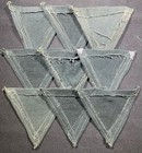Ww2 Wwii German Military Heer Army Rank Chevron Hbt Twill Sleeve Patch