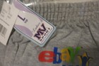 Vintage Ebay Power Seller Logo Large Ladies Gray Sweat Pants Nip Rare