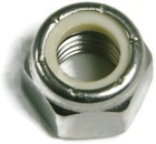Waxed Nylon Insert Lock Nut Nylock 18-8 Stainless Steel Hex Nuts  10-32 Qty100