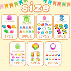 100 Pcs Party Favors Toy Assortment Goodie Bags For Carnival Prizes School Class