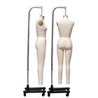 Size 8 Linen Full Body Pro Female Dress Form Mannequin With Arm   Padding Kit