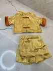 Build A Bear Vintage Gold Kimono Outfit Costume Chinese Asian Teddy Clothes