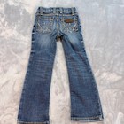 Wrangler Kids Jeans Bootcut Denim Adjustable Waist Boys Girls Size 4 Regular