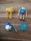 Lot Of 4 Adventure Time Cartoon Network  Mcdonalds Happy Meal Toys 2014
