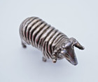 Sterling Silver  925 Sheep Ram Miniature Figurine 42 Grams - F129