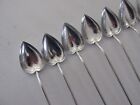 Wallace Sterling Silver  heart  Ice Tea Spoons    