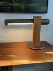 Danish Modern Desk Lamp By Robert Long Mid Century Modern Rare W dimmer