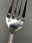 Perles By Christofle France Silverplate Individual Salad Fork 6 5   Gently Used