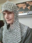Chainmail Headpiece Steel