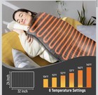 Extra Large Heating Pad For Back Pain Relief  32 x24 King Size Electric Heat Pad