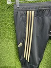 Adidas Tiro 17 Climacool Boys Training Pants S Black gold Zip Pockets Dm2797