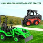 5 16  Quick Tach Attachment Mount Plate Heavy Duty Steel For Tractor Bobcat