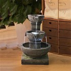 Ourdoor indoor Garden Water Features Fountain Office Tabletop Decor Waterfall