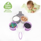 Ladiso Baby Formula Dispenser  Portable Milk Powder Dispenser Container  Baby   
