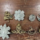 Lot Of  50  Ww1  Ww2 And Later Military Cap Badges Various Countries