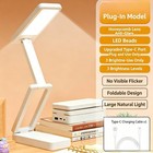 Led Desk Light Dimmable Reading Night Lamp Usb Rechargeable Touch Sensor