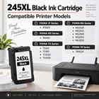 1 Pg-245 Xl Pg245xl   Black Ink Cartridge   For Canon Pixma Printer   High Yield
