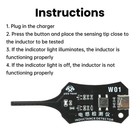 Universal Inductance Tester W01 Inductor Detectors With Compactly Construction
