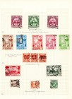 Burma Stamp Collection - 2 Pages