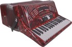 Blem Hohner Hohnica 1305 Beginner 72 Bass Accordion Red