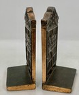 Antique Bradley   Hubbard Cast Iron Shakespeare Bookends- Rare