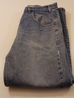 Old Navy The Best In Denim Blue Jeans Strait Size 34 Regular Vintage Rare 90s