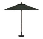 Pottery Barn Umbrella Replacement Canopy 9 Ft Round Black Sunbrella New In Box