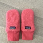 Patagonia Baby Fleece Mittens Pink Solid Winter 6-12 Months