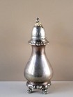 Vintage Reed   Barton Francis I Salt   Pepper Shakers Silverplate C 1940s Usa