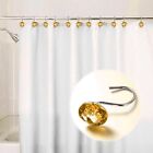 Shower Curtain Hooks Acrylic Crystal Rhinestone Gem Decorative Shower Curtain Ho