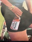 Vintage 1990 Anheuser Busch Bud Dry Model Advertisement Beer Poster 28 X 20