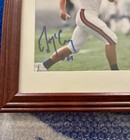 Ed Mccaffrey New York Giants Signed 8x10  Framed Color Photo      Authenticated