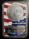 2019 American Silver Eagle Ngc Ms70 New Year s Edition Flag Core 
