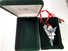 Neiman Marcus Crystal 1999 Angel With Star   Heart Christmas Ornament New In Box