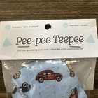 Beba Bean Pee-pee Teepee Washable Vw Bug Car Design Baby Blue 5 Pack Sealed