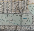 Orig  1937 Columbus Ohio South Central Hilltop Upland Av To Fremont St Atlas Map