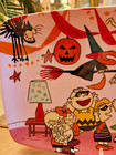 Peanuts Great Pumpkin Pink Charlie Brown Halloween Party Serving Tray Platter