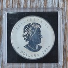 2014 Reverse Proof Horse Privy Canadian Silver Maple Leaf Mint  5 Canada Queen