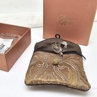 Barbara Bixby Sterling Silver 18k Multi-stone King Cobra Snake Ring 9 box pouch