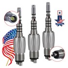 3 Pcs Kavo Style Dental Led Quick Coupler 4 Holes For Fiber Optic Handpiece