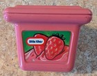 Vintage Little Tikes Strawberry Yogurt Container Pretend Play Food