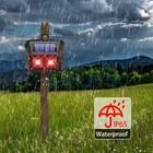4 Solar Animal Repellents  Predator Eye Lights For Farms   Chicken Coops