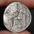 Alexander The Great Coin 310bc Ancient Greek Silver Drachm Zeus Teos Choice Vf