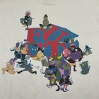 Rare Vintage Used 2008 Fuct Cartoon Men s T-shirt White Large Brunetti