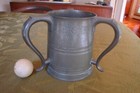 Rare Ca  1900 Bgi Golf Trophy 3 Handled Early American Hickory Company
