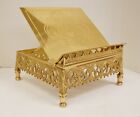Beautiful  Solid Brass Church Missal   Book   Bible Stand  Sacramentary - 214 - 