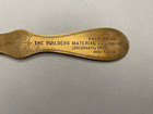 Vintage The Builders Material Co  Brick Cincinnati Oh  Advertising Letter Opener