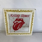 Rare Rolling Stones Vintage Mirror Circus Carnival Prize 70 s 80 s Tongue 11c51