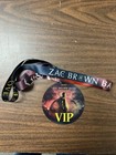 Zac Brown Band Souvenir Laminate Sphere Las Vegas 2025 Love   Fear Tour